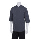 Chef Works SK3001DGYXS Brighton Chef Coat XS