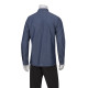 Chef Works SKL001IBLXS Detroit Long-Sleeve Denim Shirt Indigo Blue XS