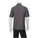 Chef Works SKS002BLKXS Detroit Short-Sleeve Denim Shirt XS