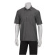Chef Works SKS003BLKXS Detroit Short-Sleeve Denim Shirt Striped Black XS