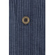 Chef Works SKS003IBLXS Detroit Short-Sleeve Denim Shirt Striped Indigo Blue XS