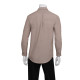 Chef Works SLMCH005ECRXS Mens Chambray Shirt Ecru XS