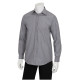 Chef Works SLMCH005GRYXS Mens Chambray Shirt Gray XS