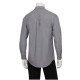 Chef Works SLMCH005GRYXS Mens Chambray Shirt Gray XS
