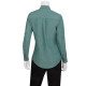 Chef Works SLWCH002GRMXS Women's Chambray Shirt Green Mist XS