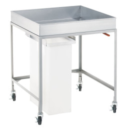 Cretors 7940 Cooling Cart with Removable Slide Out Bin