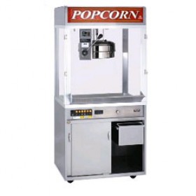 Cretors Headliner 32oz Floor Model Popcorn Machine Standard Digital Oil Pump 208 240v