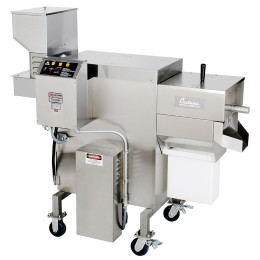 Cretors FT40RPQ-2-RSM-X Hot Air Popper, 208V/3PH/60HZ, Control Panel UL, Right Side Feed, Straight Output Mobile