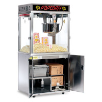 Gold Medal 2011-00-804 Pop-O-Gold 32oz Popper with Base Neon Sign Bucket Pump 208/240V