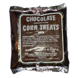 Gold Medal 2090 Concentrated Chocolate Corn Treat Mix 12-22 oz Bags