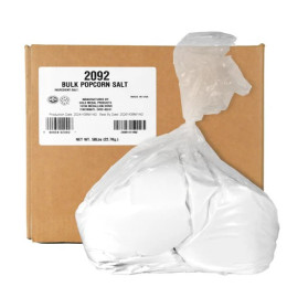 Gold Medal 2092 Popcorn Salt, No Color, No Flavor 50lb