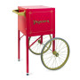 Gold Medal 2649CR Popcorn Machine Cart 4oz Red