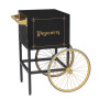 Gold Medal 2689BKG FunPop 8oz Popcorn Cart Black/Gold 