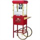 Great Northern 83-DT6030 Princeton Popcorn Machine w/Cart Red 8oz