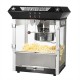 Great Northern 82-P558 Carnival Popcorn Machine with Cart and 8 Oz Kettle - Red
