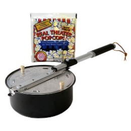 Wash Valley Farm 27005-D Open Fire Pop Popcorn Popper Kit