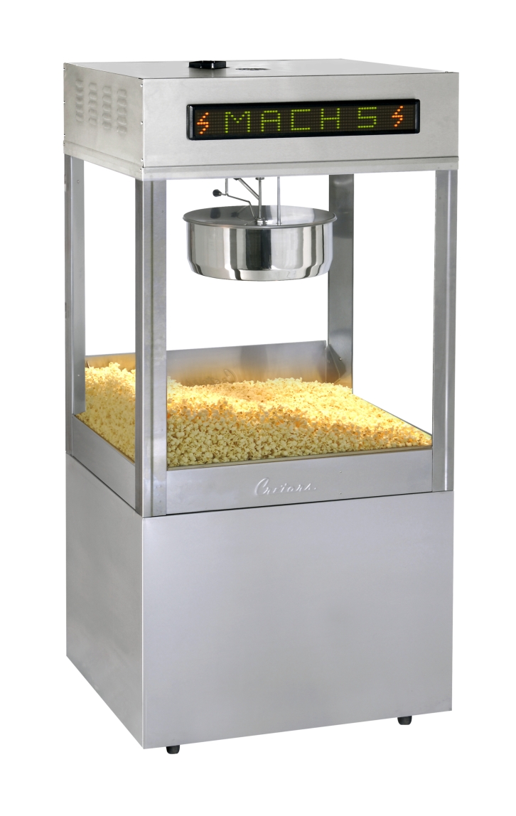 Cretors 32 Oz Mach5 Popcorn Machine 3 Floor Model Digital One Pop 208v