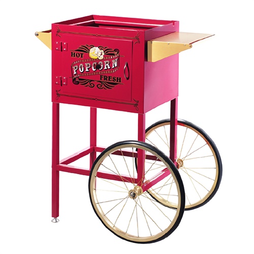 Great Northern 6030 Princeton Popcorn Machine w/Cart Red 8oz
